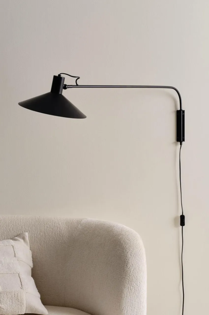 Vägglampor|Jotex LOUISIANA Vägglampa Svart