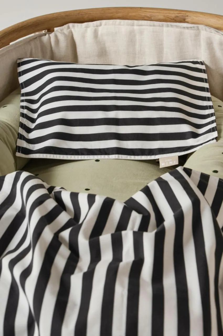 Barnsängkläder|Jotex LOUSA BABY örngott 35x28 Cm - Ekologisk Svart/vit