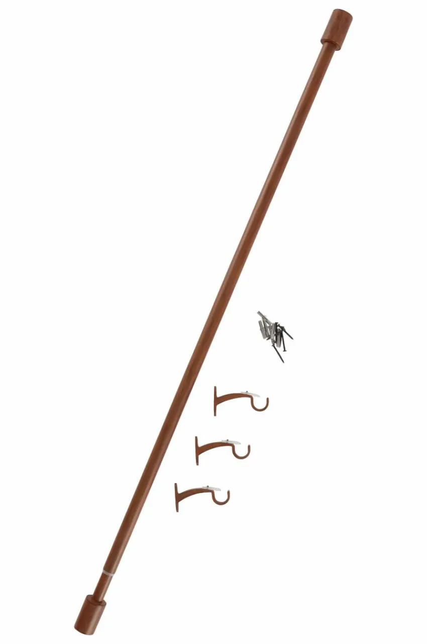 Gardinstänger|Jotex LOVA Gardinstång 120-210 Cm Brun