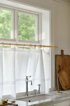 Gardinkappor|Jotex LOVISA Cafégardin Vit