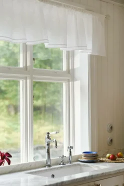 Gardinkappor|Linnegardiner|Jotex LOVISA Gardinkappa Vit