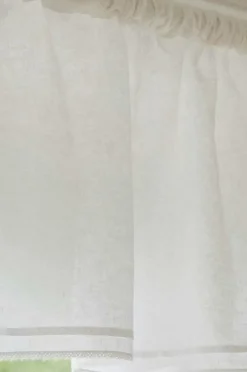 Gardinkappor|Linnegardiner|Jotex LOVISA Gardinkappa Vit