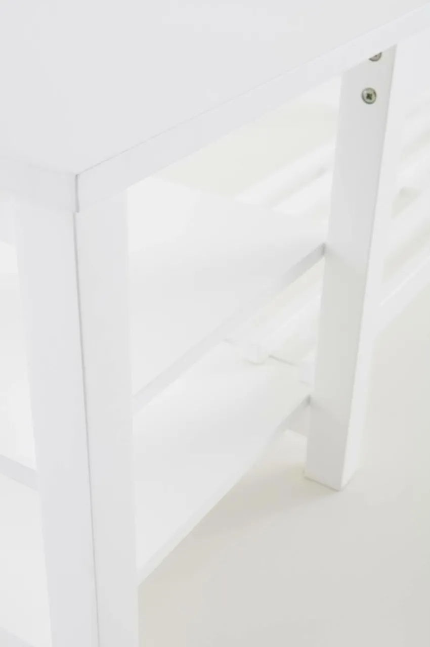 Hallmöbler|Jotex LUEVEN Bänk/skohylla 150 Cm Vit