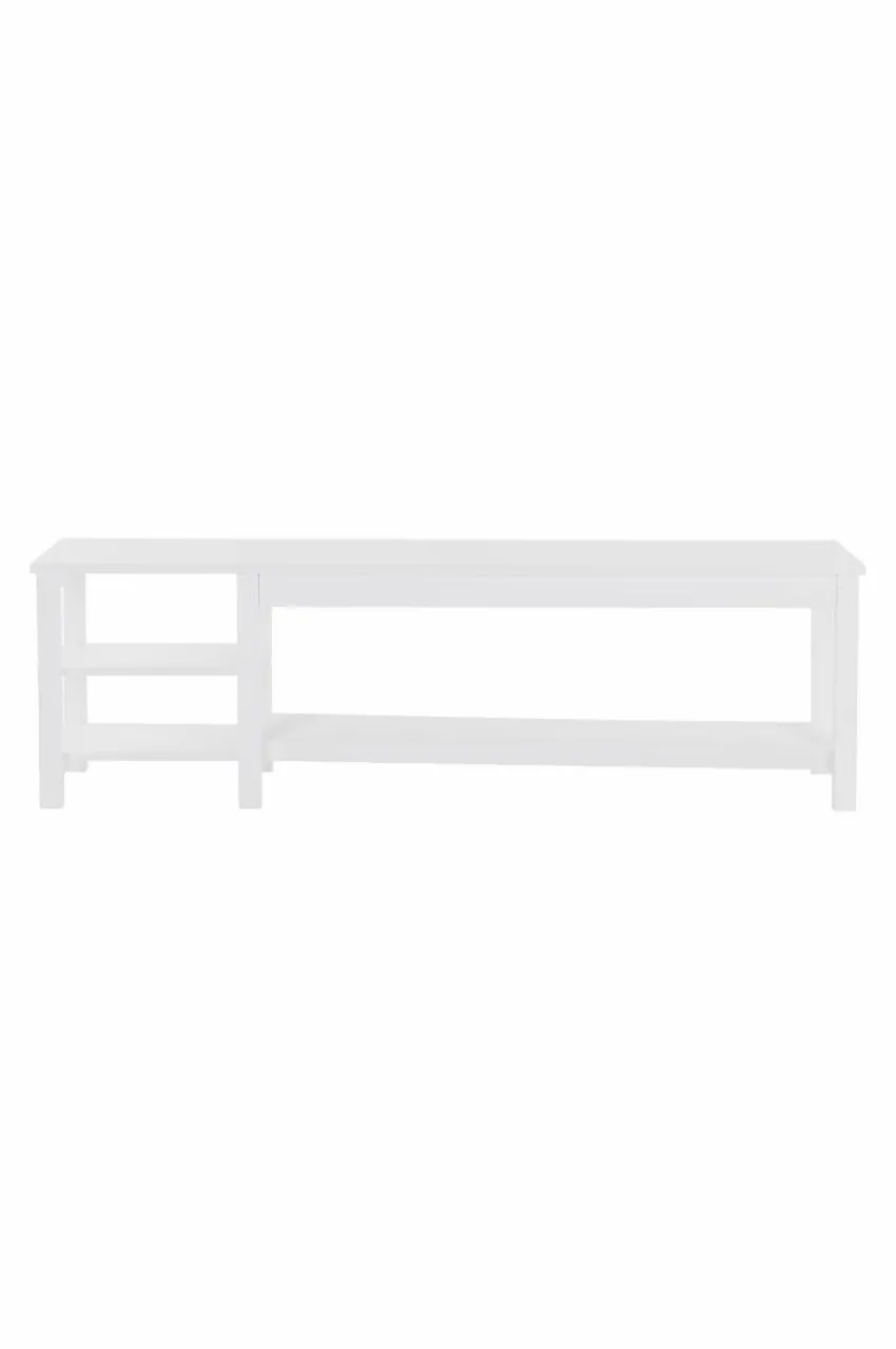 Hallmöbler|Jotex LUEVEN Bänk/skohylla 150 Cm Vit