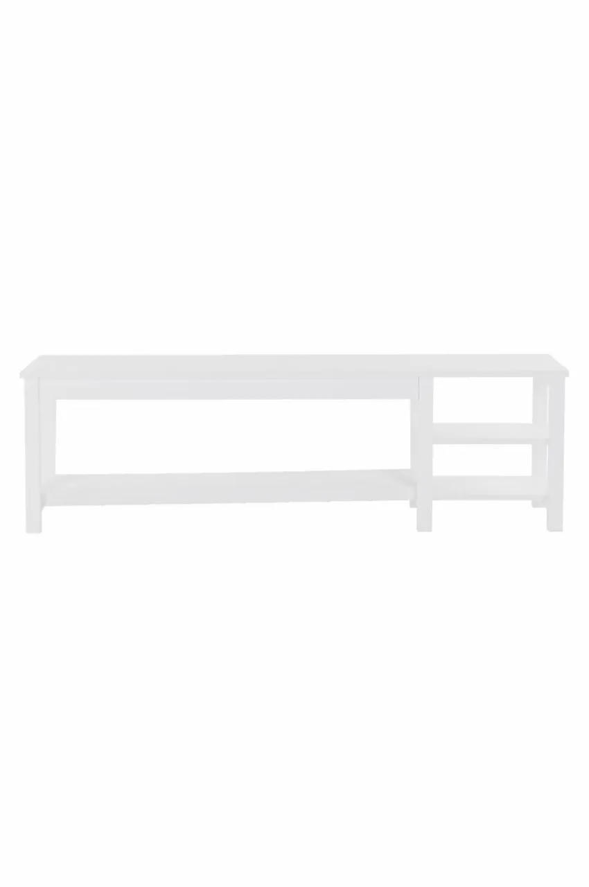 Hallmöbler|Jotex LUEVEN Bänk/skohylla 150 Cm Vit