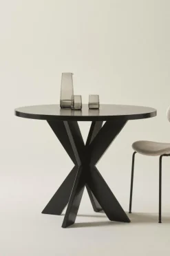 Bord|Jotex LUGNVIK Matbord ø 100 Cm Svart