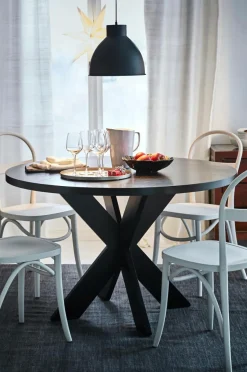 Bord|Jotex LUGNVIK Matbord ø 100 Cm Svart