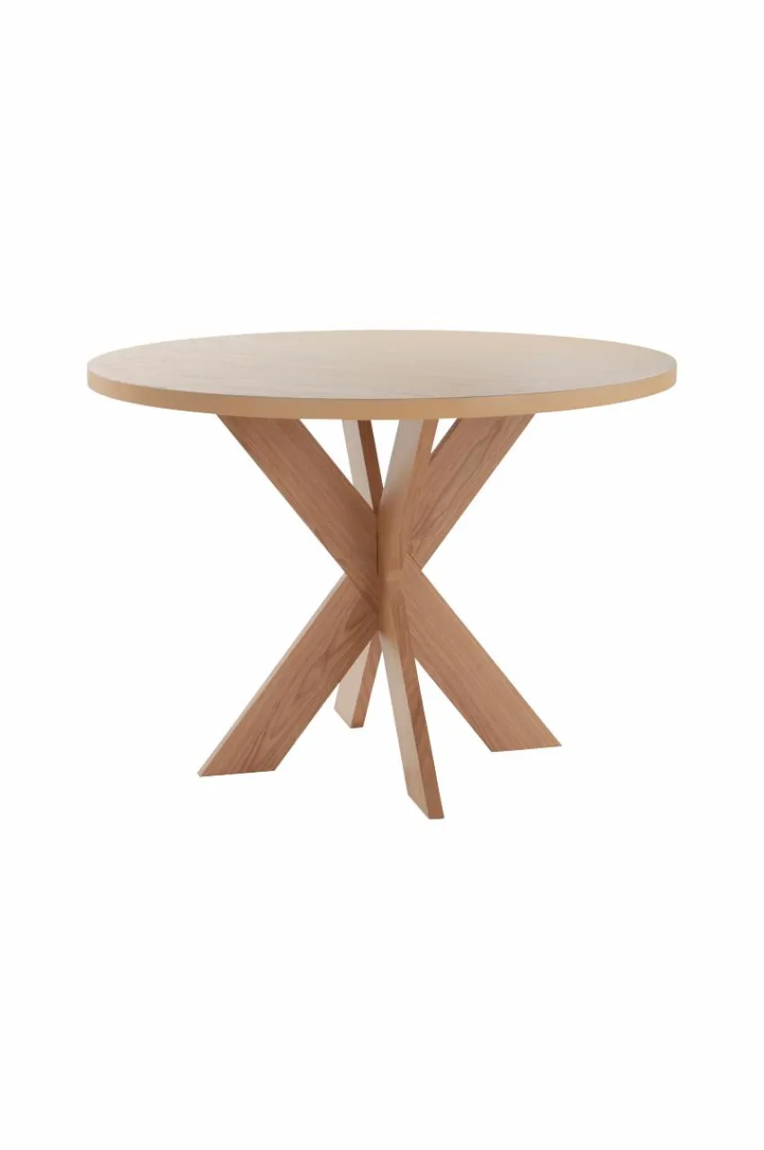 Bord|Jotex LUGNVIK Matbord ø 100 Cm Ekfanér