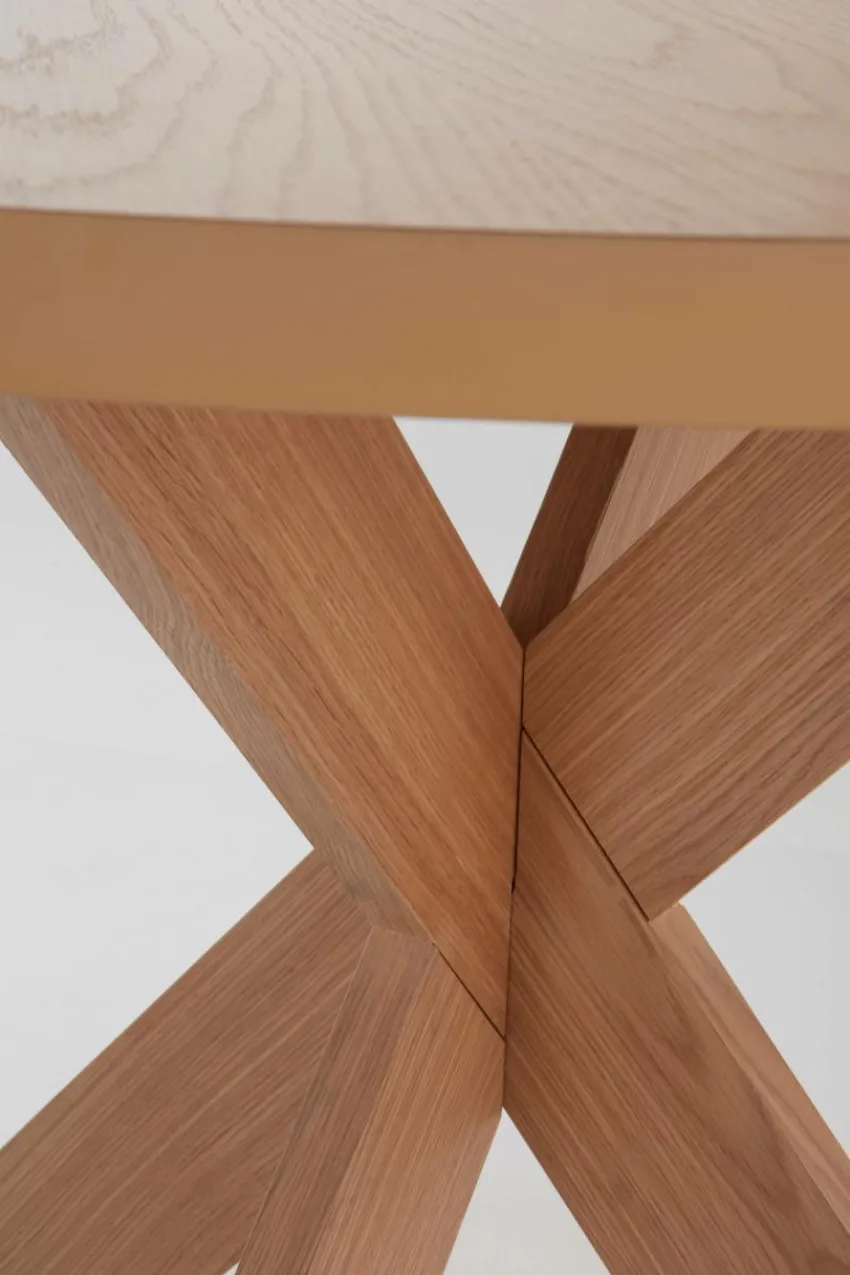 Bord|Jotex LUGNVIK Matbord ø 100 Cm Ekfanér