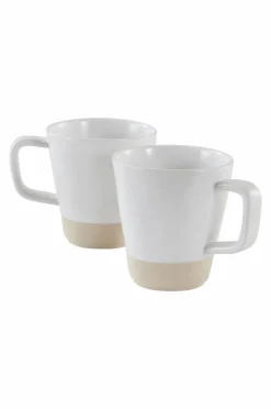 Koppar & Muggar|Juldukning|Jotex LULU Mugg 2-pack Naturvit