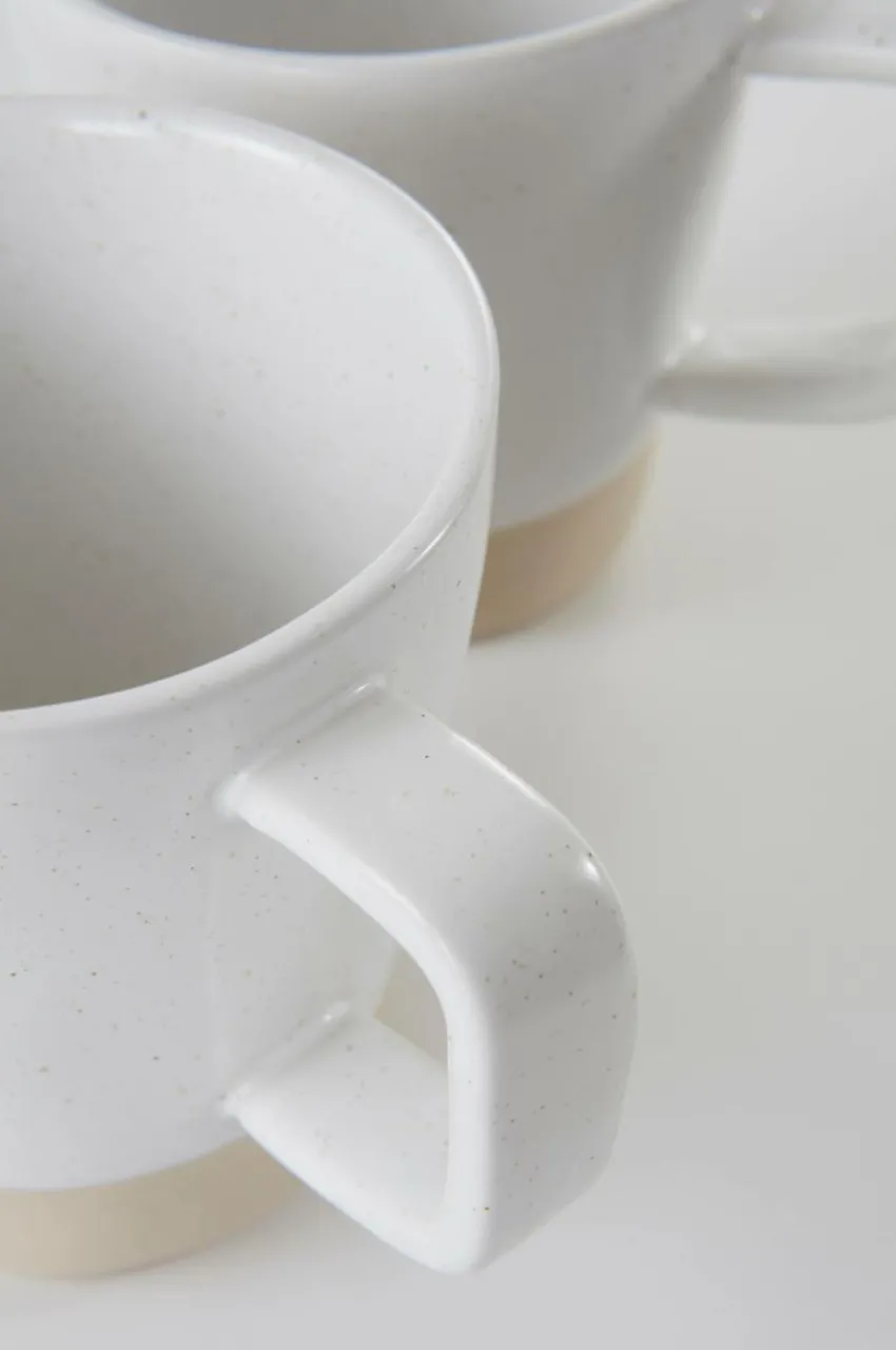 Koppar & Muggar|Juldukning|Jotex LULU Mugg 2-pack Naturvit