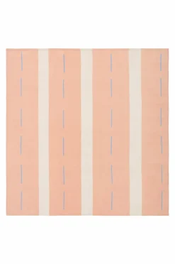 Utomhusmattor|Utomhusmattor|Jotex LUNA ROSSA Utomhusmatta 180x180 Cm Rosa/naturvit/blå