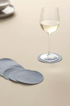 Kökstillbehör|Glas|Jotex LUNI Glasunderlägg 8-pack Mörkblå