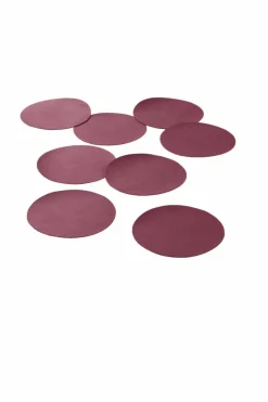 Kökstillbehör|Glas|Jotex LUNI Glasunderlägg 8-pack Mörkcerise