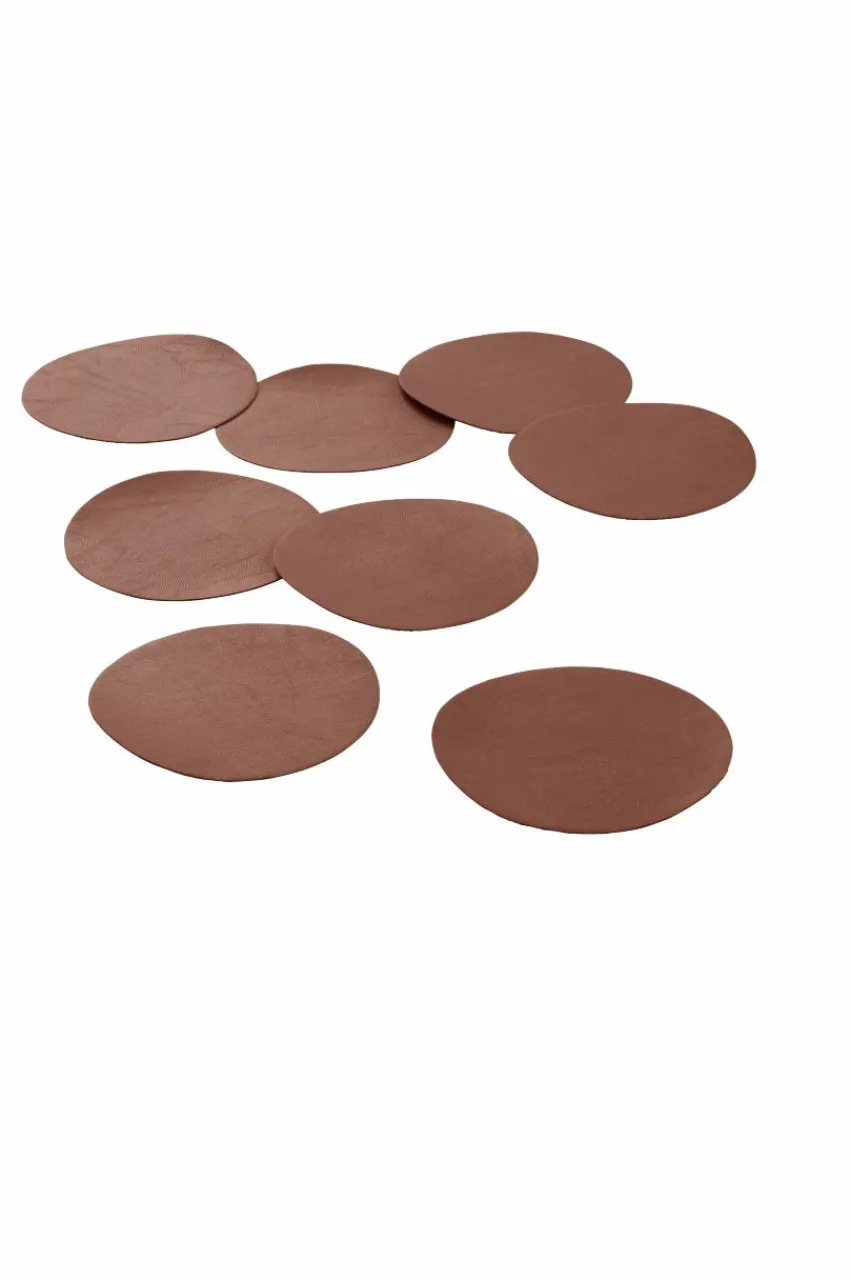 Kökstillbehör|Glas|Jotex LUNI Glasunderlägg 8-pack Brun