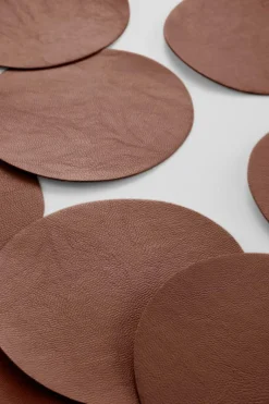 Kökstillbehör|Glas|Jotex LUNI Glasunderlägg 8-pack Brun