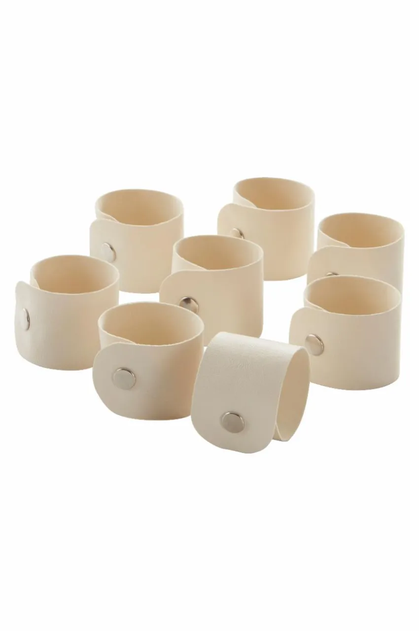 Kökstillbehör|Jotex LUNI Servettring 8-pack Naturvit