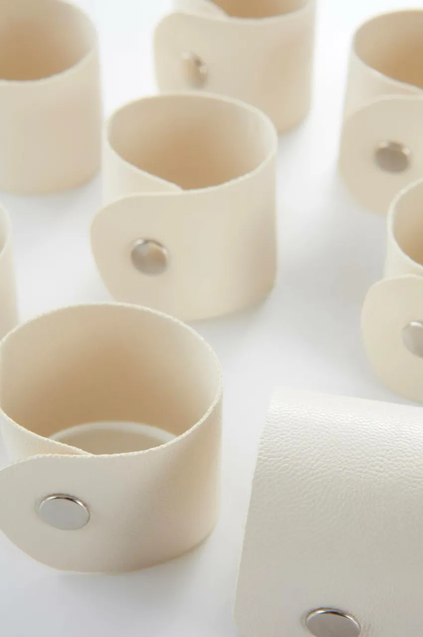 Kökstillbehör|Jotex LUNI Servettring 8-pack Naturvit