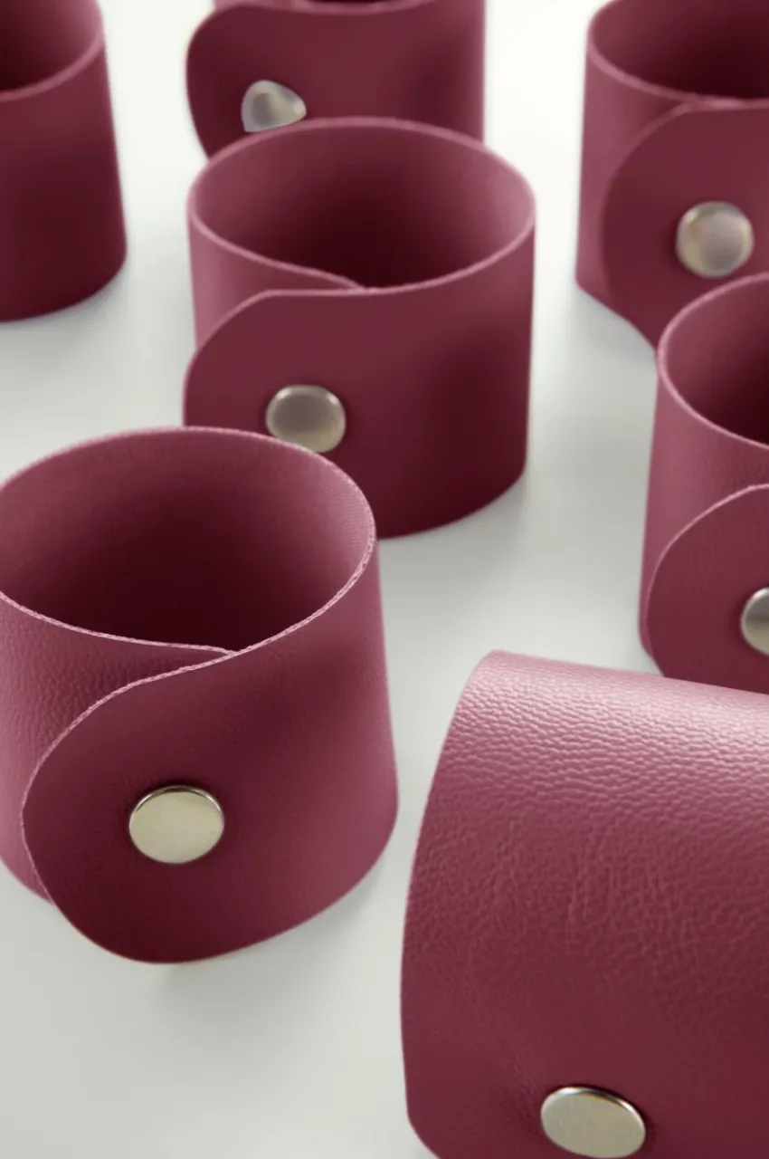 Kökstillbehör|Jotex LUNI Servettring 8-pack Mörkcerise
