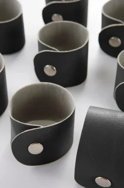 Kökstillbehör|Jotex LUNI Servettring 8-pack Svart