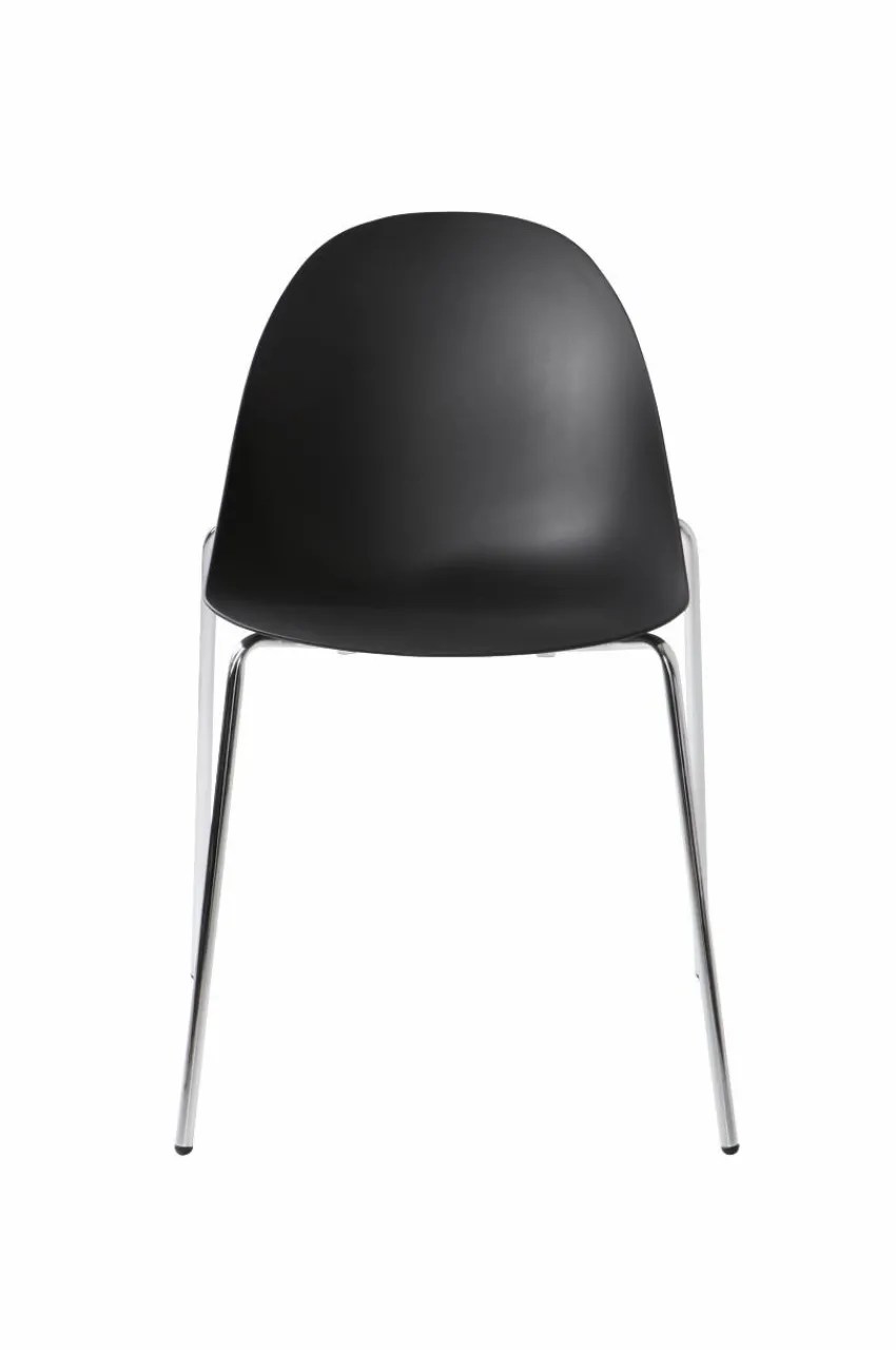 Stolar|Jotex LUNNARP Stol 2-pack Svart/krom