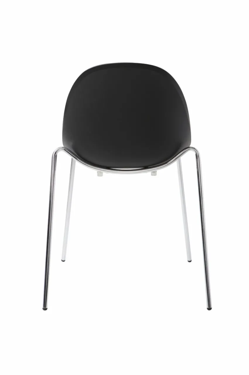Stolar|Jotex LUNNARP Stol 2-pack Svart/krom