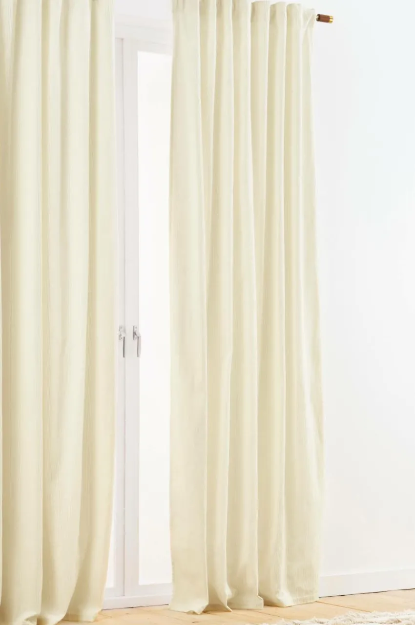 Multifunktionsgardiner|Jotex LUTON Multifunktionsgardin 2-pack Naturvit