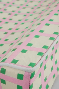 Barnsängkläder|Jotex LUTZ Skötbädd Rosa/grön
