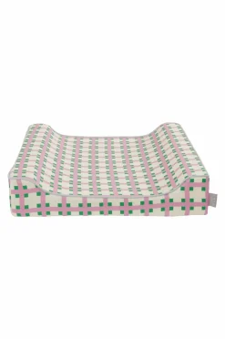 Barnsängkläder|Jotex LUTZ Skötbädd Rosa/grön