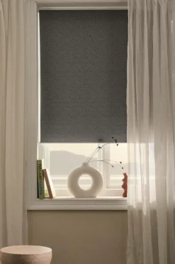Rullgardiner|Mörkläggningsgardiner|Jotex LUX Mörkläggande Rullgardin - Höjd 165 Cm Grågrön