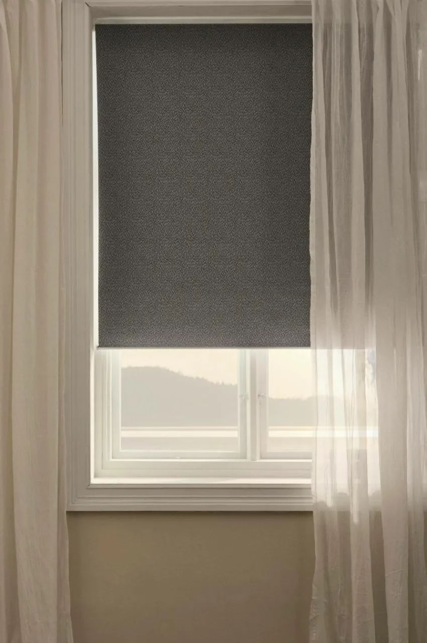 Rullgardiner|Mörkläggningsgardiner|Jotex LUX Mörkläggande Rullgardin - Höjd 165 Cm Grågrön