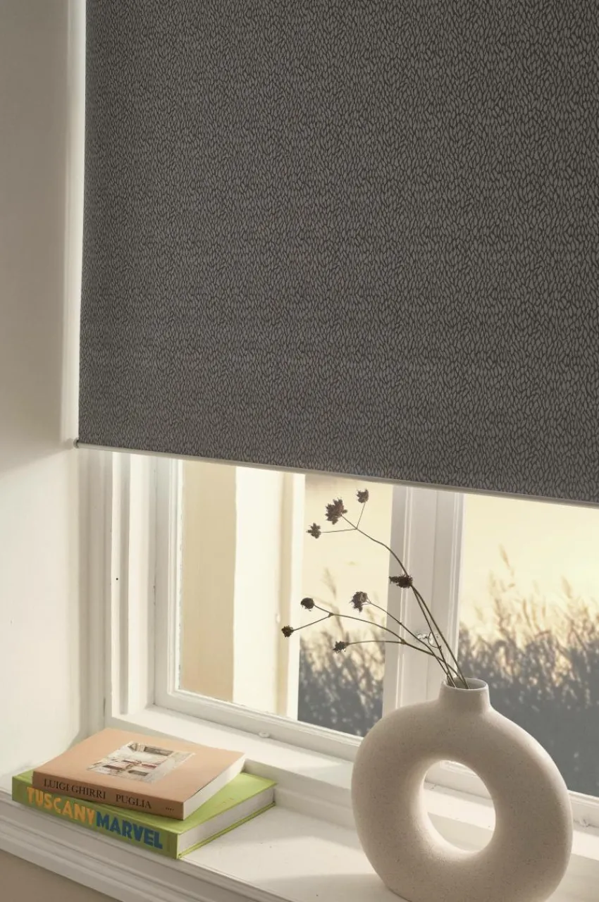 Rullgardiner|Mörkläggningsgardiner|Jotex LUX Mörkläggande Rullgardin - Höjd 165 Cm Grågrön