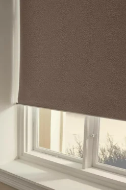Rullgardiner|Mörkläggningsgardiner|Jotex LUX Mörkläggande Rullgardin - Höjd 165 Cm Nougatbrun
