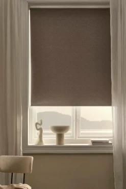Rullgardiner|Mörkläggningsgardiner|Jotex LUX Mörkläggande Rullgardin - Höjd 165 Cm Nougatbrun