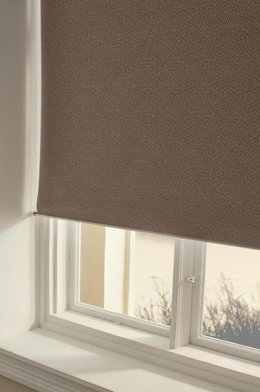 Rullgardiner|Mörkläggningsgardiner|Jotex LUX Mörkläggande Rullgardin - Höjd 165 Cm Nougatbrun
