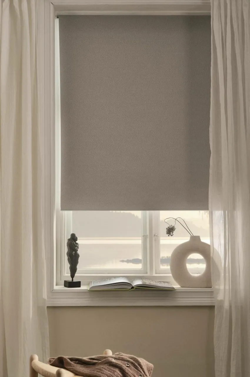 Rullgardiner|Mörkläggningsgardiner|Jotex LUX Mörkläggande Rullgardin - Höjd 165 Cm Beige