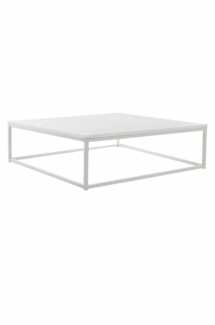 Bord|Jotex LYCKAN Soffbord 100x100 Cm - Höjd 30 Cm Vit