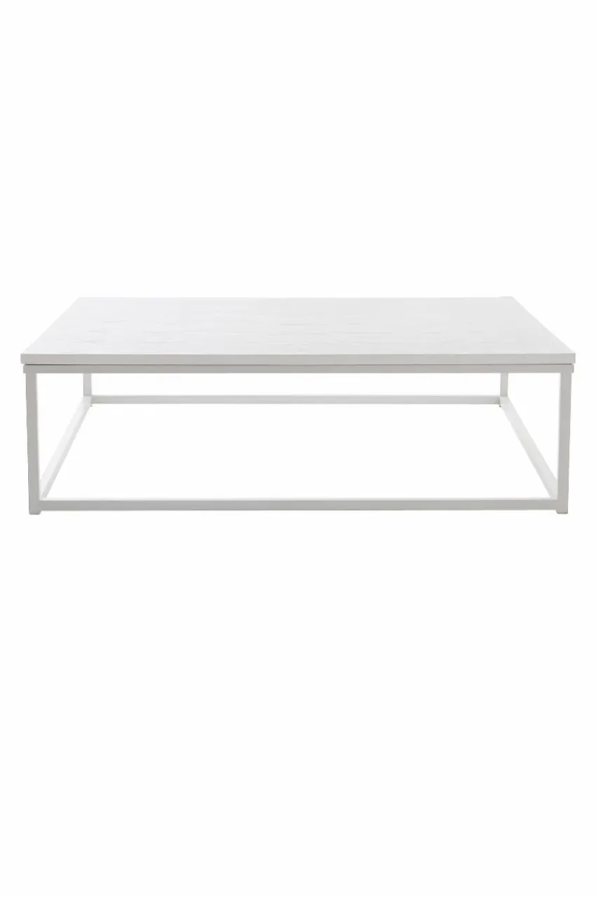 Bord|Jotex LYCKAN Soffbord 100x100 Cm - Höjd 30 Cm Vit