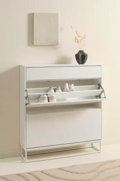 Hallmöbler|Jotex LYCKEBY Skoskåp White