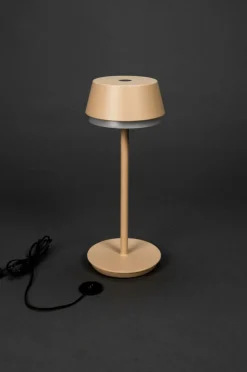 Utebelysning|Utebelysning|Jotex LYON Bordslampa Uppladdningsbar Utomhus Sand