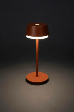 Utebelysning|Utebelysning|Jotex LYON Bordslampa Uppladdningsbar Utomhus Terrakotta