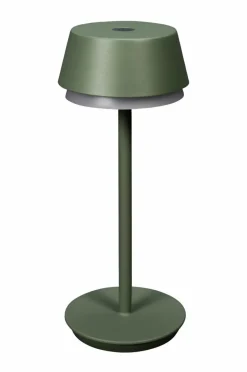 Utebelysning|Utebelysning|Jotex LYON Bordslampa Uppladdningsbar Utomhus Grön/Grå