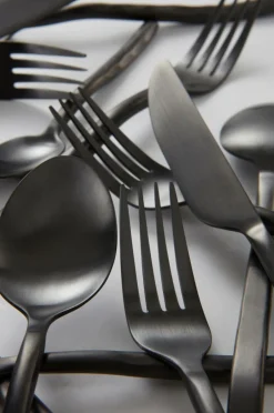 Juldukning|Bestick|Jotex LYONEL Bestickset 24 Delar Matt svart