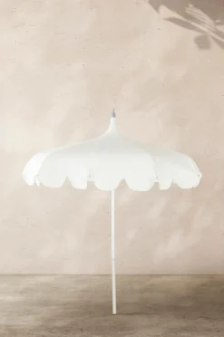 Parasoller & Pergola|Utemöbler|Jotex MADONNA Solparasoll Vit