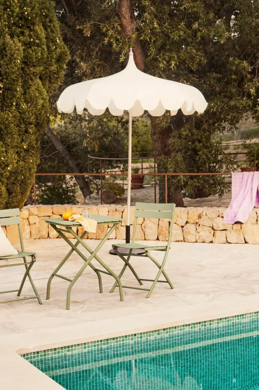Parasoller & Pergola|Utemöbler|Jotex MADONNA Solparasoll Vit