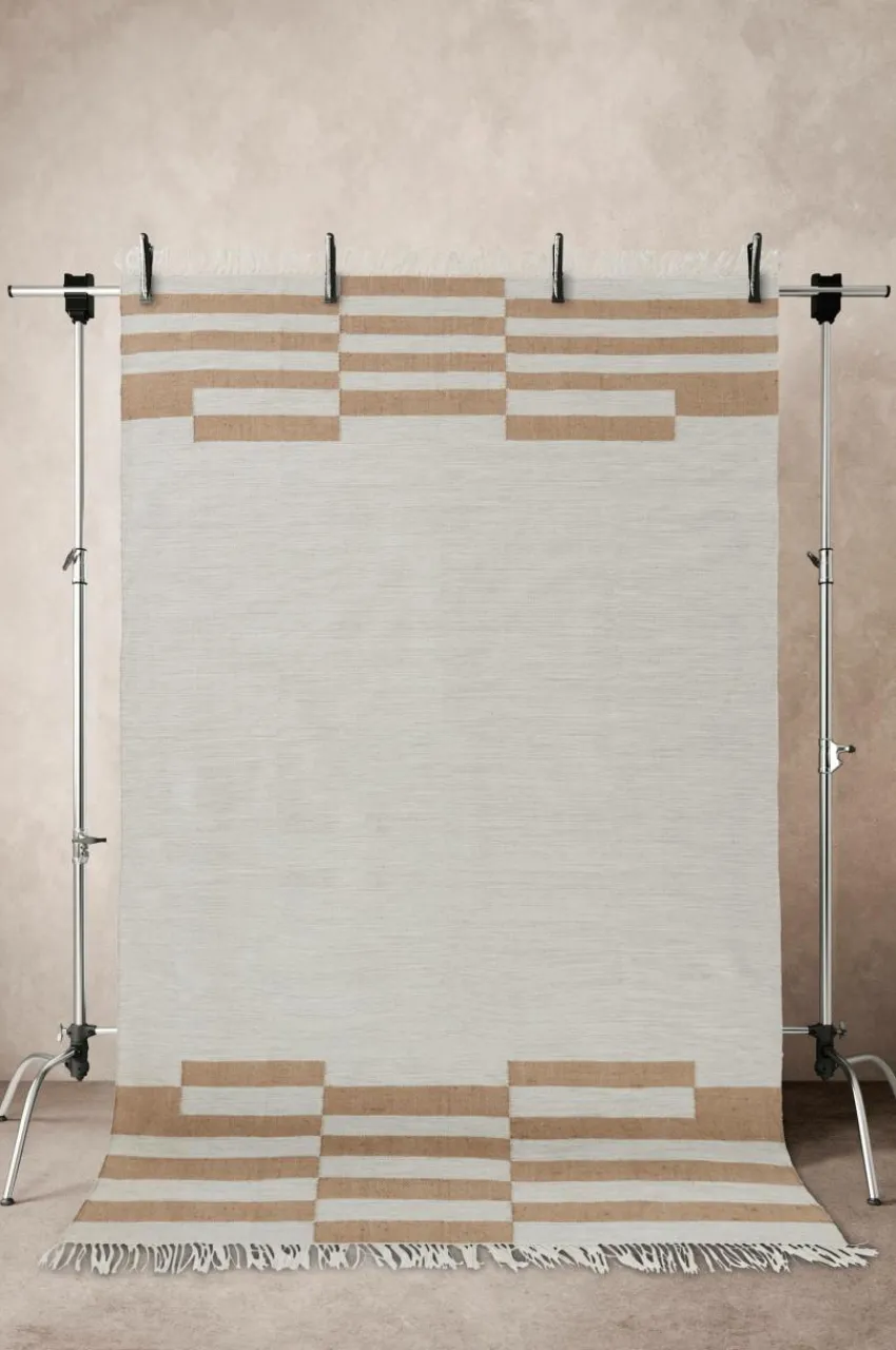 Jutemattor|Jotex MAJJAT Jutematta 200x300 Cm Naturvit/rost