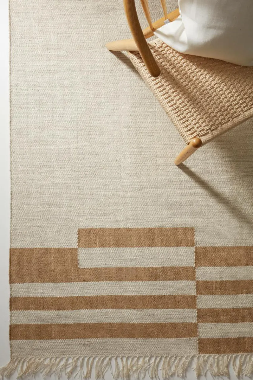 Jutemattor|Jotex MAJJAT Jutematta 200x300 Cm Naturvit/rost