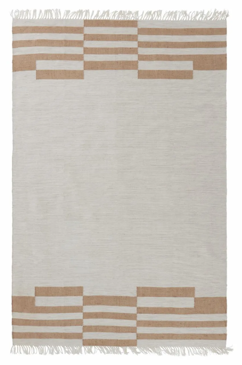Jutemattor|Jotex MAJJAT Jutematta 200x300 Cm Naturvit/rost