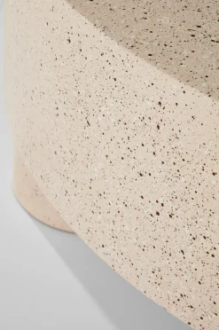 Bord|Jotex MALARO Soffbord ø 90 Cm Beige terrazzo