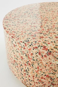 Bord|Jotex MALLOROY Soffbord ø 80 Cm Terrazzo